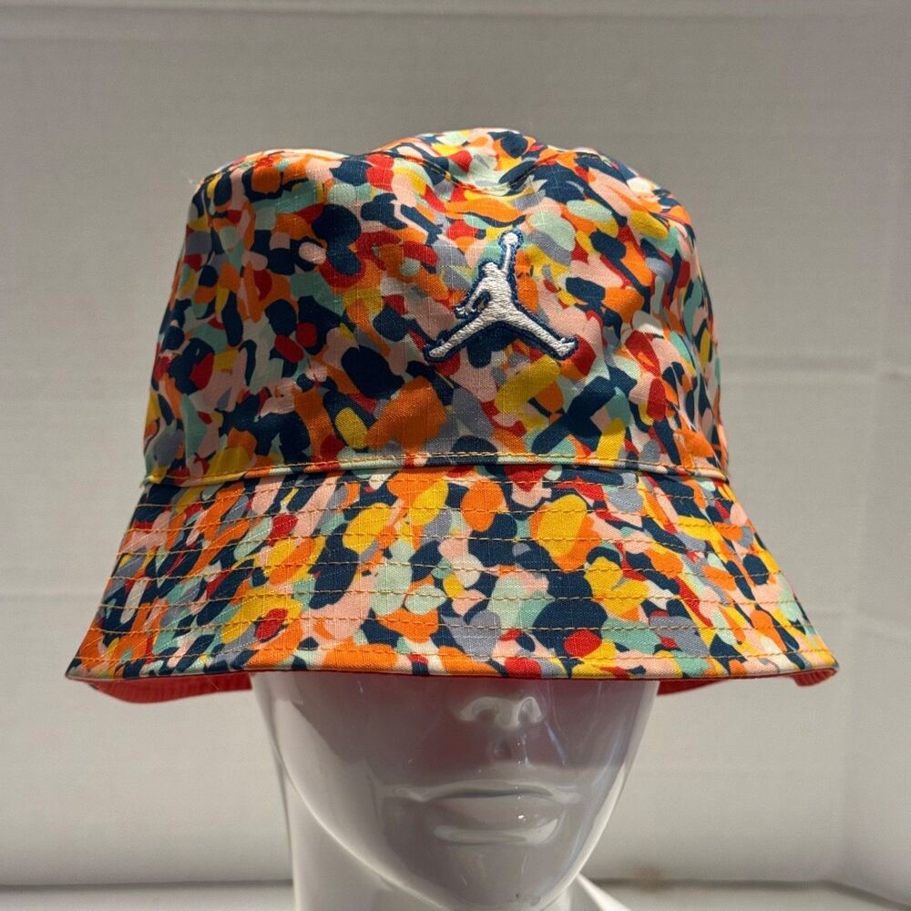 Nike Jordan Apex Reversible Bucket Hat fv5302-604 One Size Jumpman embroidered